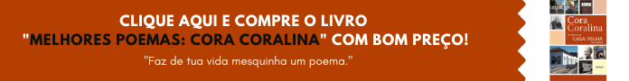 Banner de Compra - Livro Melhores Poemas: Cora Coralina