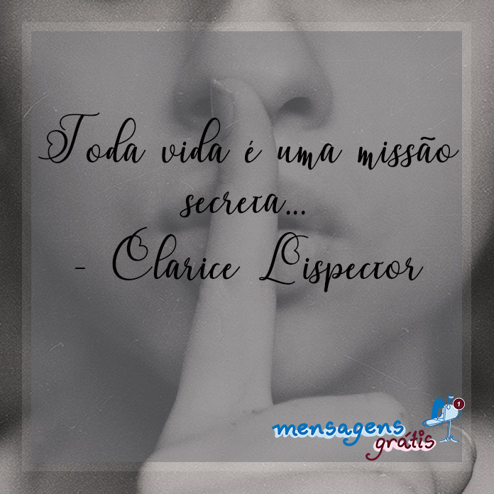 Frases de Clarice Lispector Sobre a Vida