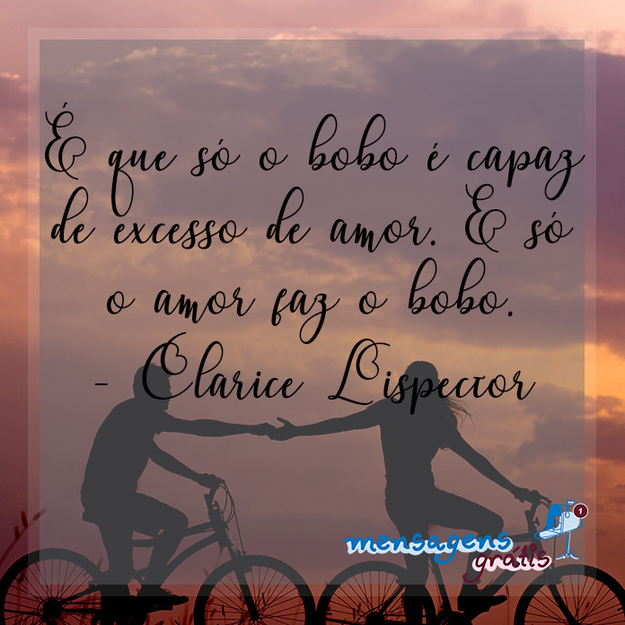 Frases de Clarice Lispector Sobre o Amor