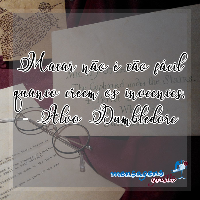 Frases do Alvo Dumbledore