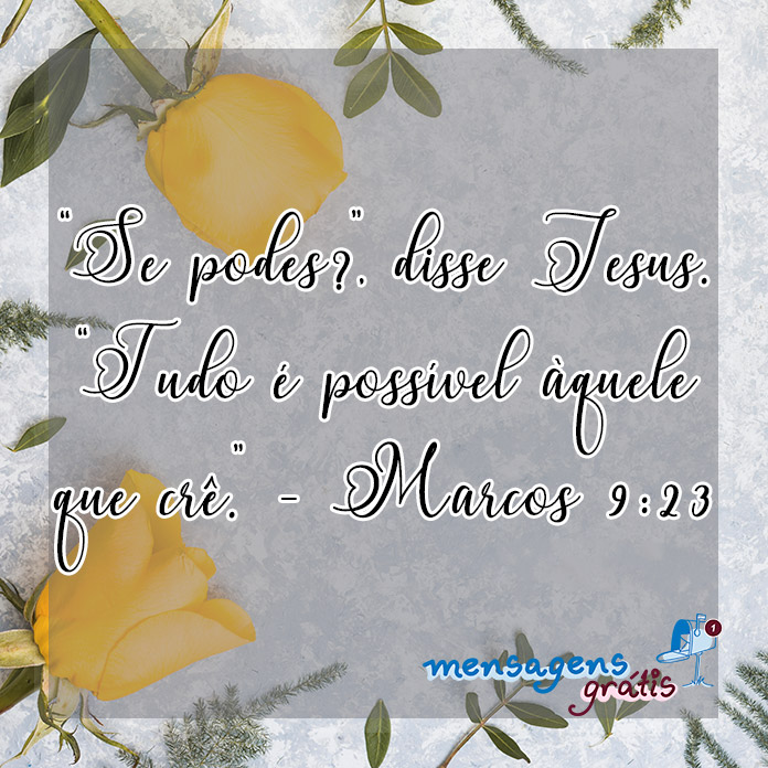 Marcos 9:23