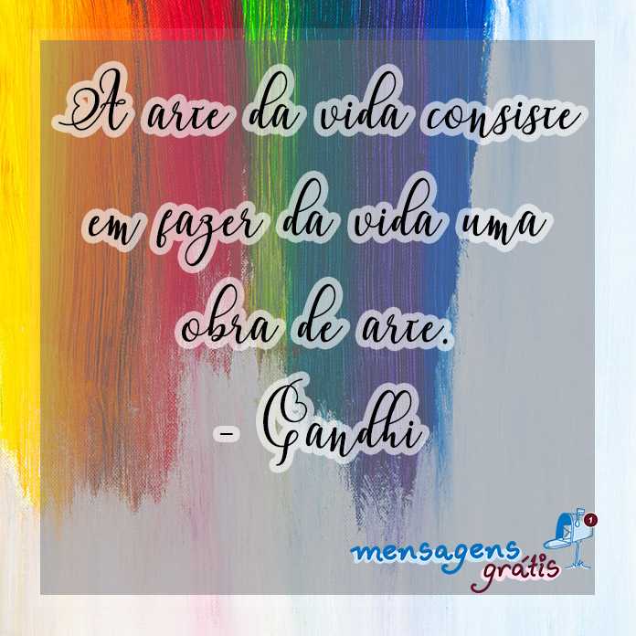 Frases de Mahatma Gandhi sobre a Vida