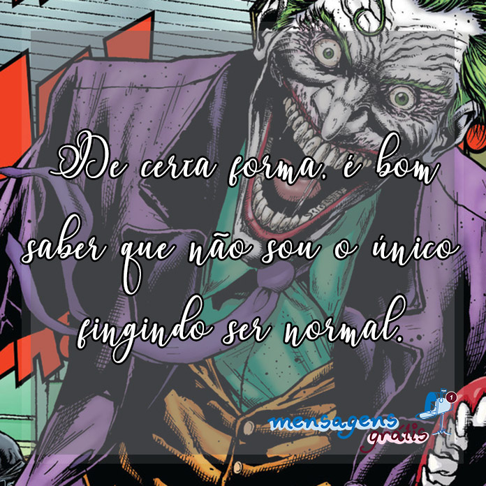 Imagens com Frases do Coringa 09