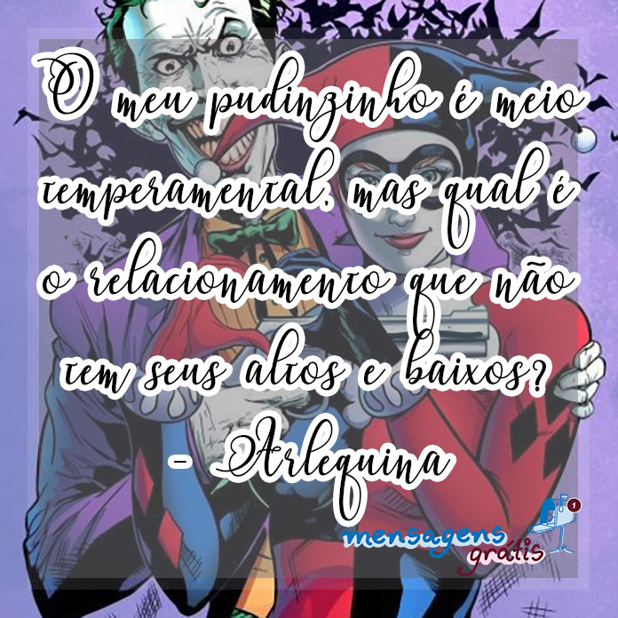 Frases da Arlequina Coringa