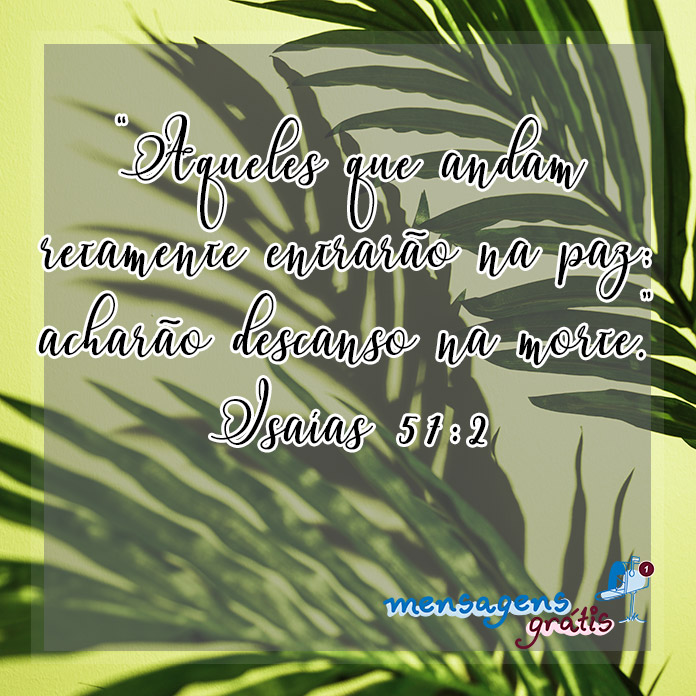 Isaías 57:2