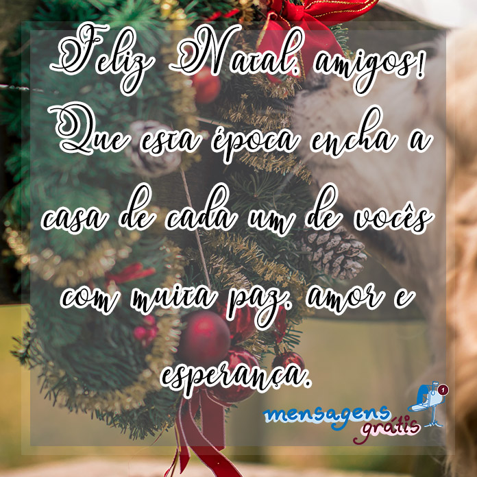 Mensagens de Natal para Amigos