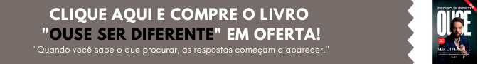 Banner de Compra - Livro Ouse Ser Diferente